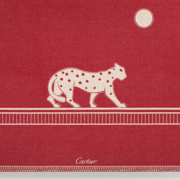 Panthère de Cartier blanket Merino wool and cashmere