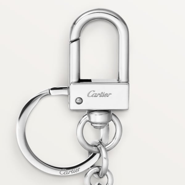 CROG000503 - Must de Cartier key ring pouch - Black calfskin