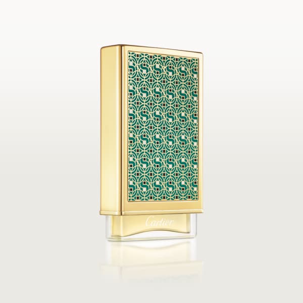 Les Nécessaires à Parfum Cartier - Estuche Celosía con Perfume Oud & Santal Vaporizador