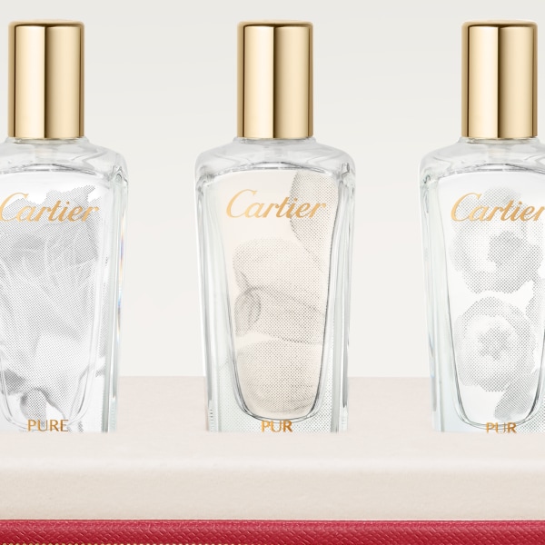 Set aus 3 x 15 ml Les Epures de Parfum – Pure Rose, Pur Muguet, Pur Magnolia Set