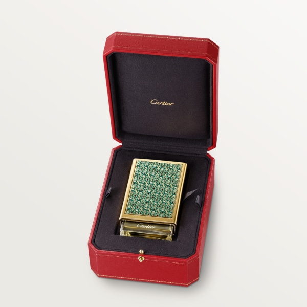 Les Nécessaires à Parfum Cartier - Estuche Celosía con Perfume Oud & Santal Vaporizador