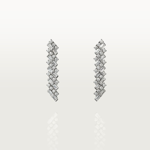 Boucles d'oreilles Reflection de Cartier Or gris, diamants