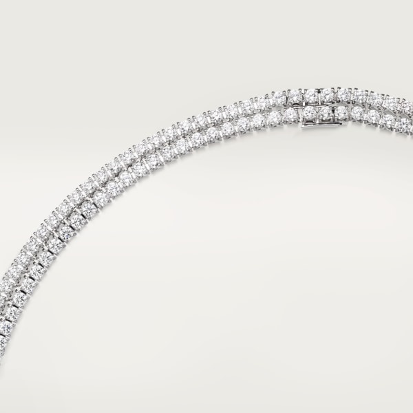 Panthère de Cartier necklace White gold, emerald, sapphire, onyx, diamonds