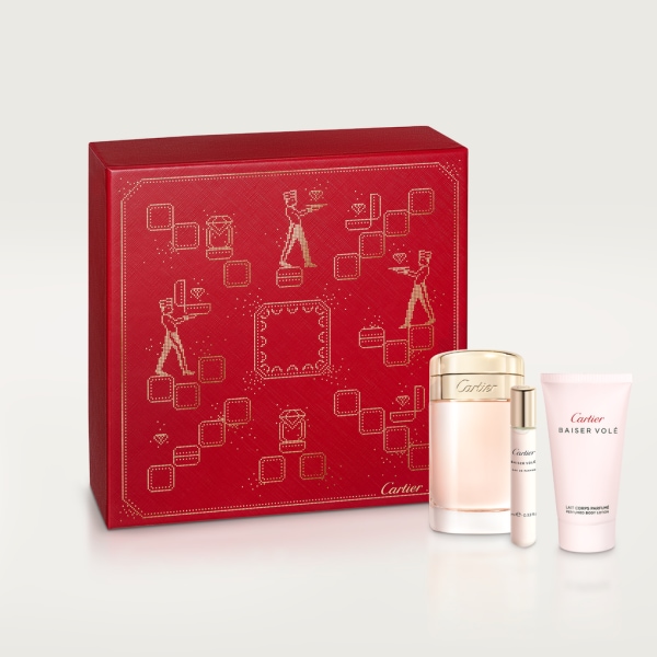 Baiser Volé 100 ml Eau de Parfum gift set with 50 ml Body Lotion and 10 ml Purse Spray Gift set