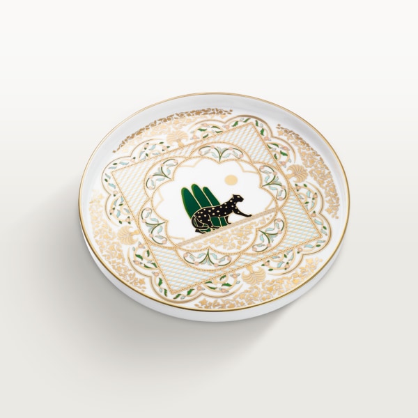 Bandeja Panthère de Cartier tamaño mediano Porcelana