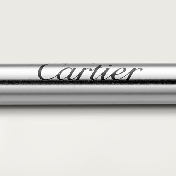 Ballpoint pen refill (M), black ink For Santos-Dumont, R de Cartier, Santos de Cartier large model, Diabolo, Santos, Louis Cartier and Trinity ballpoint pens. Medium point.