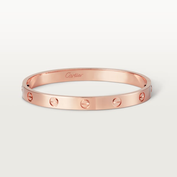 Pulsera Love, tamaño clásico Oro rosa