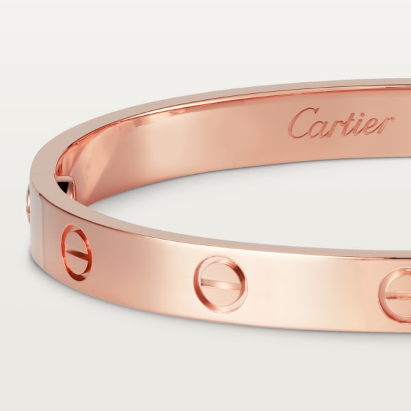 Love bracelet, classic model Rose gold