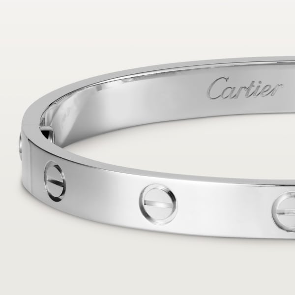 Love bracelet, classic model White gold