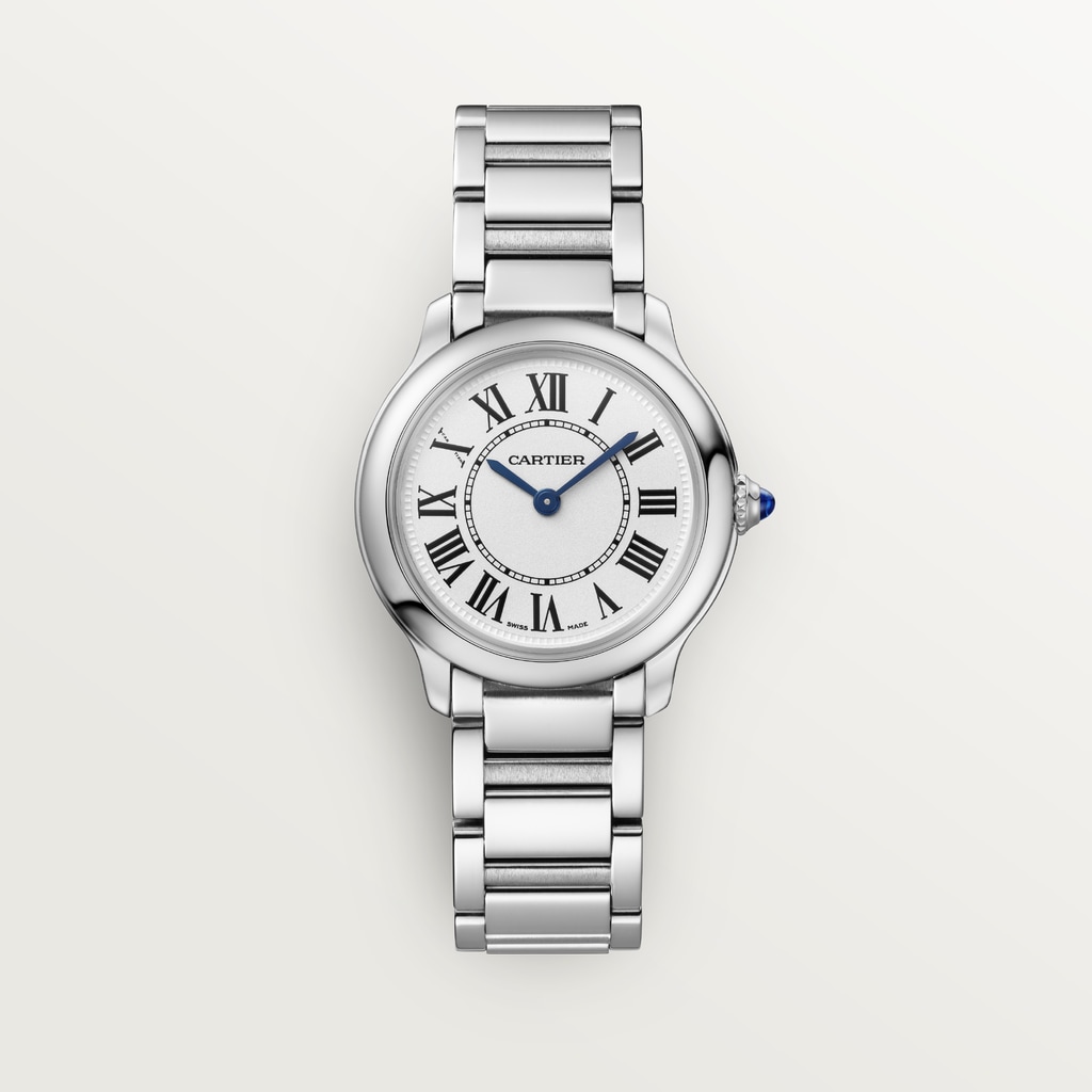 Reloj Ronde Must de Cartier29 mm, movimiento de cuarzo, acero