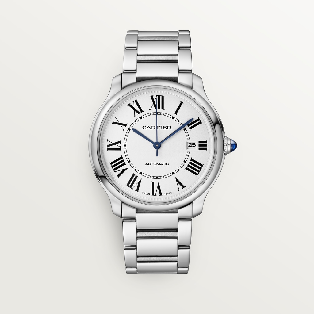 Reloj Ronde Must de Cartier40 mm, movimiento automático, acero