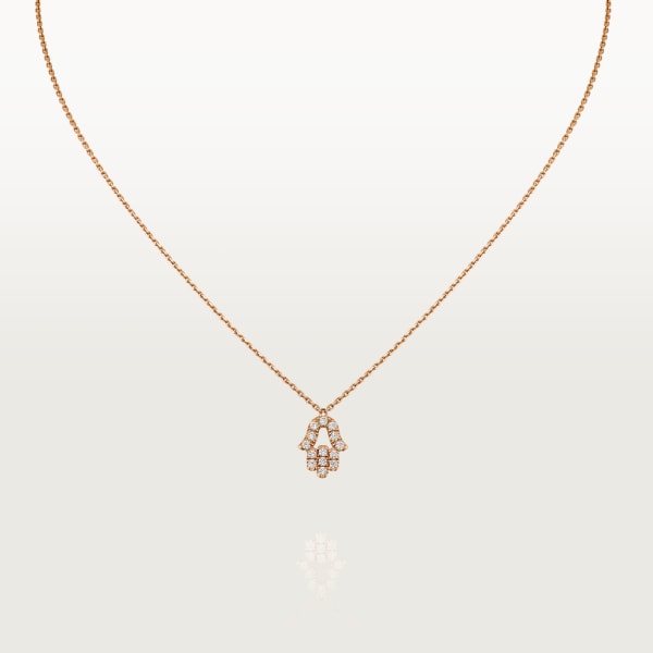 Symboles Collier Roségold, Diamanten