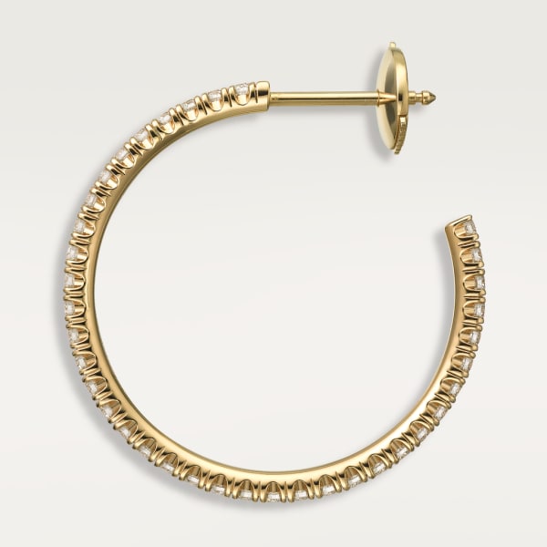 Etincelle de Cartier Ohrringe Gelbgold, Diamant