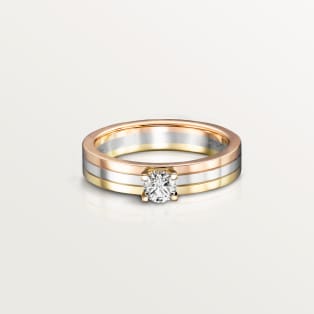 Cartier round engagement ring best sale