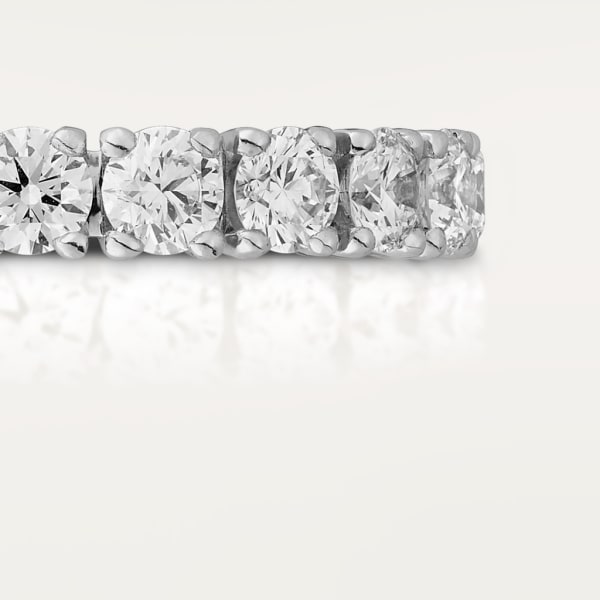 Alianza Cartier Destinée Platino, diamantes