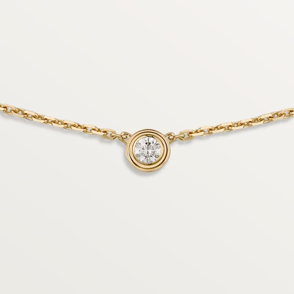 Cartier d'Amour Collier XS Gelbgold, Diamant
