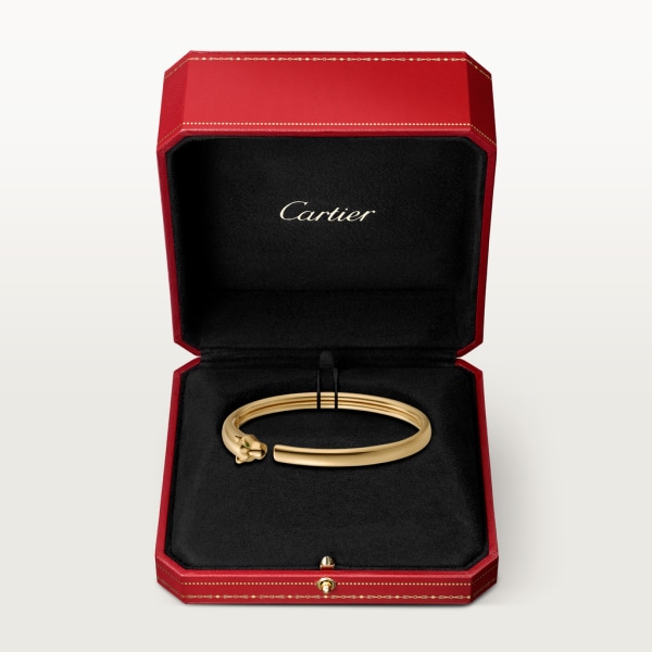 Bracelet Panthère de Cartier Or jaune, onyx, grenats tsavorites