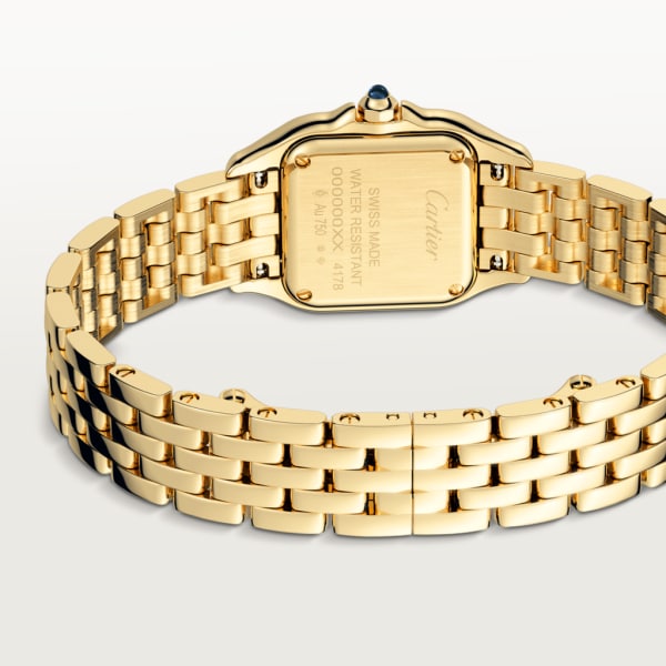 Panthère de Cartier watch Small model, quartz movement, yellow gold