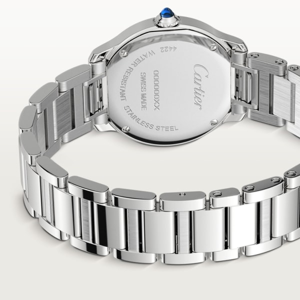 Reloj Ronde Must de Cartier 29 mm, movimiento de cuarzo, acero