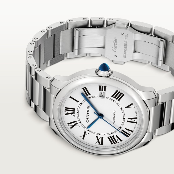 Reloj Ronde Must de Cartier 40 mm, movimiento automático, acero
