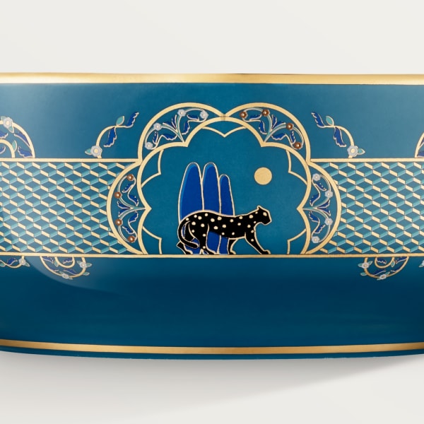 Set of two Panthère de Cartier bowls Porcelain