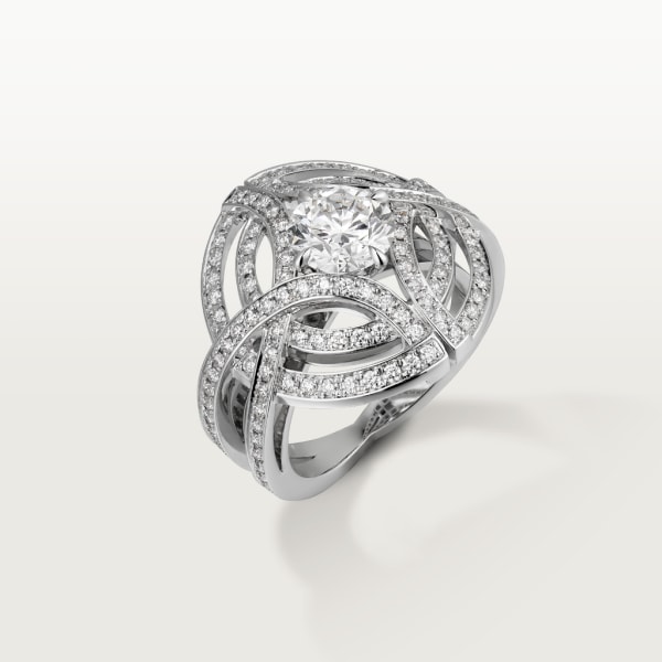 Galanterie de Cartier Ring Weißgold, Diamanten