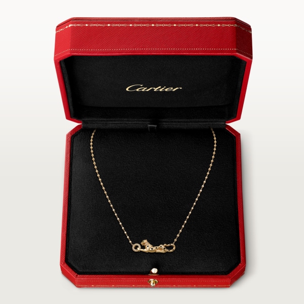 Collar Panthère de Cartier Oro amarillo, granates tsavoritas, diamantes