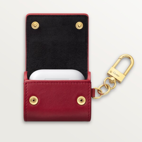 Cartier red Diablo de Cartier Keyring Pouch