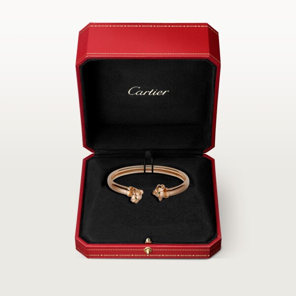 Bracelet Panthère de Cartier Or rose, grenats tsavorite, onyx