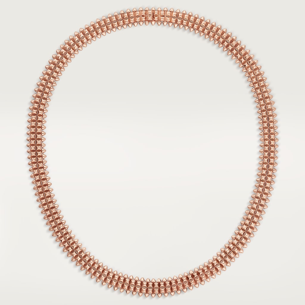 CRN7424462 - Clash necklace - Rose de Cartier Cartier gold. 