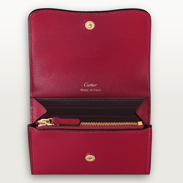 CRL3002040 - Wallet mini, Panthère de Cartier - Cherry red 