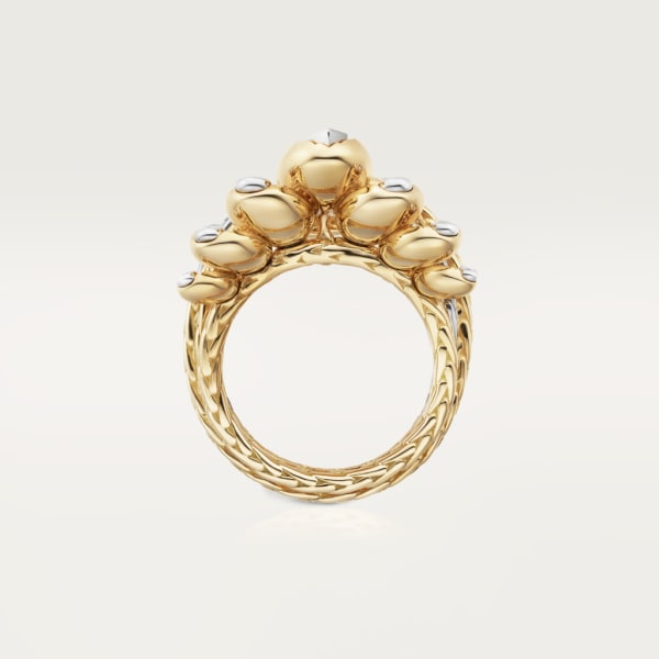 Very nice 916 Gold Ring TWO TONE Size 8 (2.90gr), Women's Fashion, Jewelry  & Organisers, Rings on Carousell