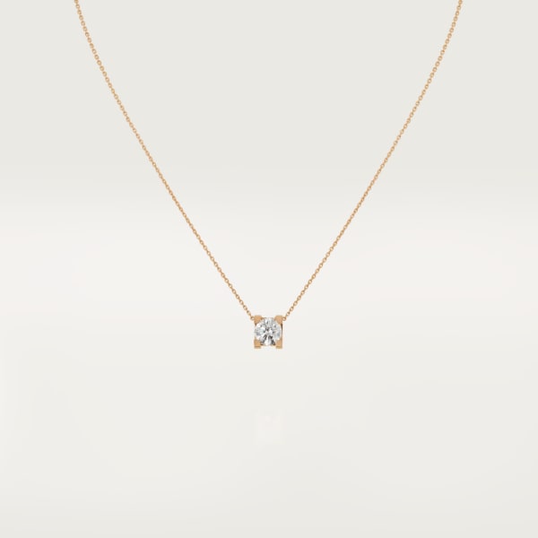 C de Cartier Collier Roségold, Diamant