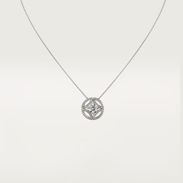 Galanterie de Cartier necklace White gold, diamonds