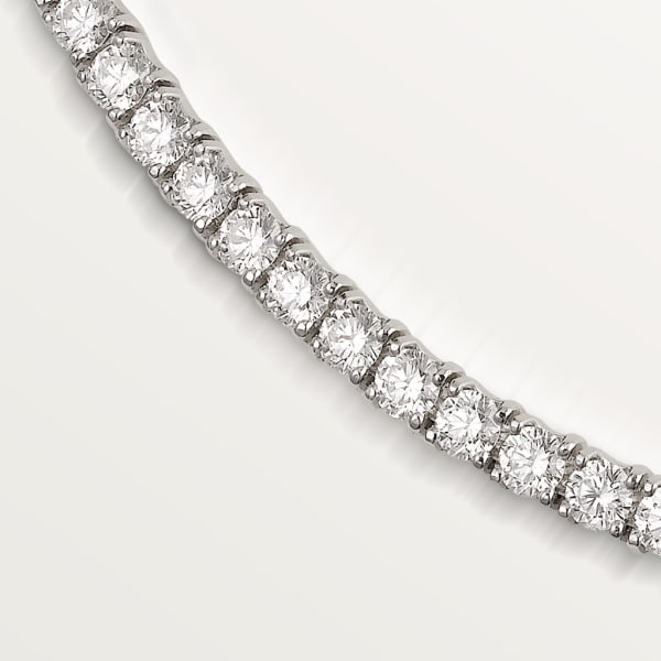 CRN7424159 - Essential Lines necklace - White gold, diamonds - Cartier