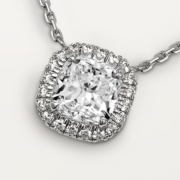 Collar Cartier Destinée Oro blanco, diamantes
