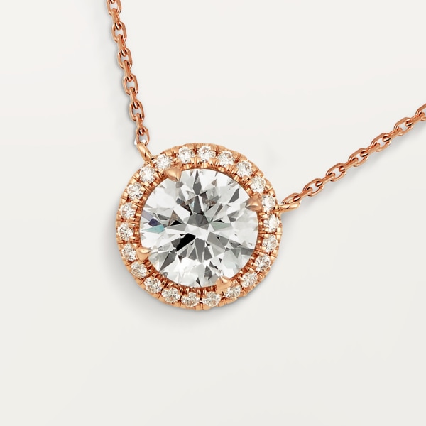 Cartier Destinée necklace Rose gold, diamonds