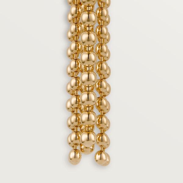 Panthère de Cartier Ohrringe Gelbgold, Diamanten, Tsavorite, Onyx