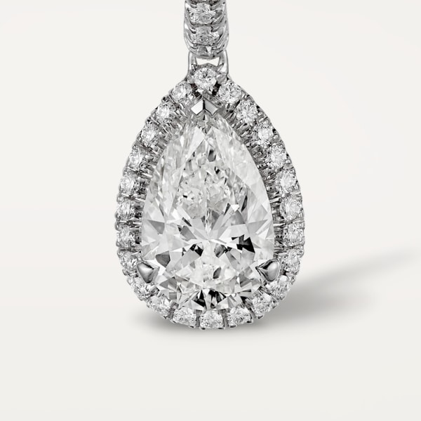 Cartier Destinée Ohrringe Platin, Diamanten