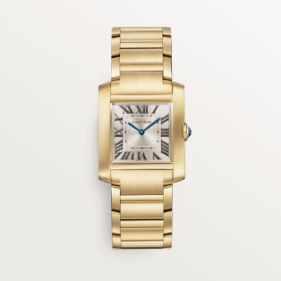 Yellow gold cartier on sale tank francaise watch