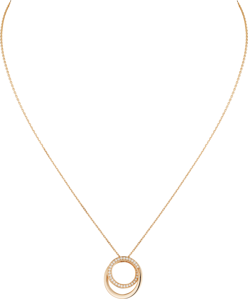 Etincelle de Cartier necklaceRose gold, diamonds