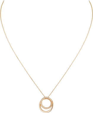 Collar Étincelle de Cartier Oro rosa, diamantes