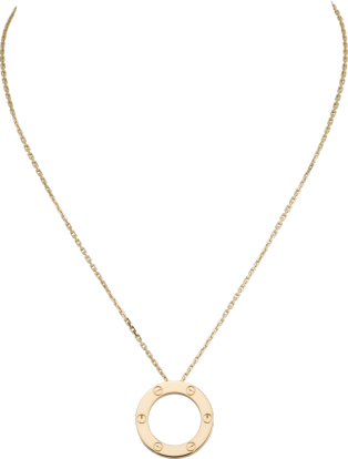Collier <span class='lovefont'>A </span> Or jaune