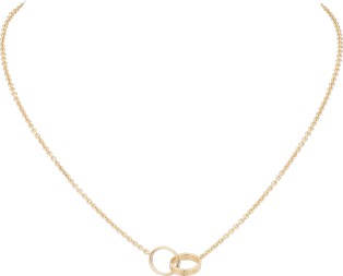 Collier <span class='lovefont'>A </span> Or jaune