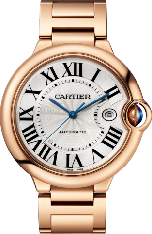 Reloj Ballon Bleu de Cartier 42 mm, movimiento automático, oro rosa