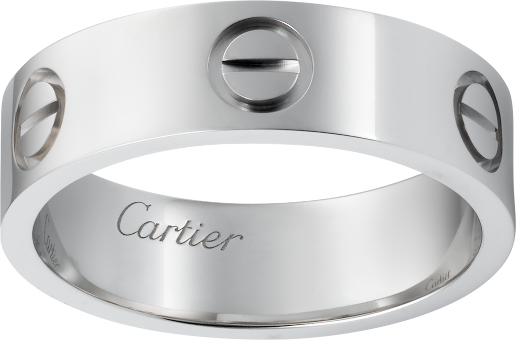 lelijk Sportman Registratie CRB4084900 - LOVE ring - Platinum - Cartier