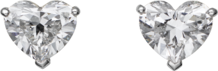 Boucles d'oreilles 1895 Platine, diamants