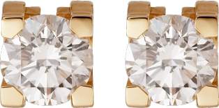 C de Cartier Ohrringe Gelbgold, Diamant