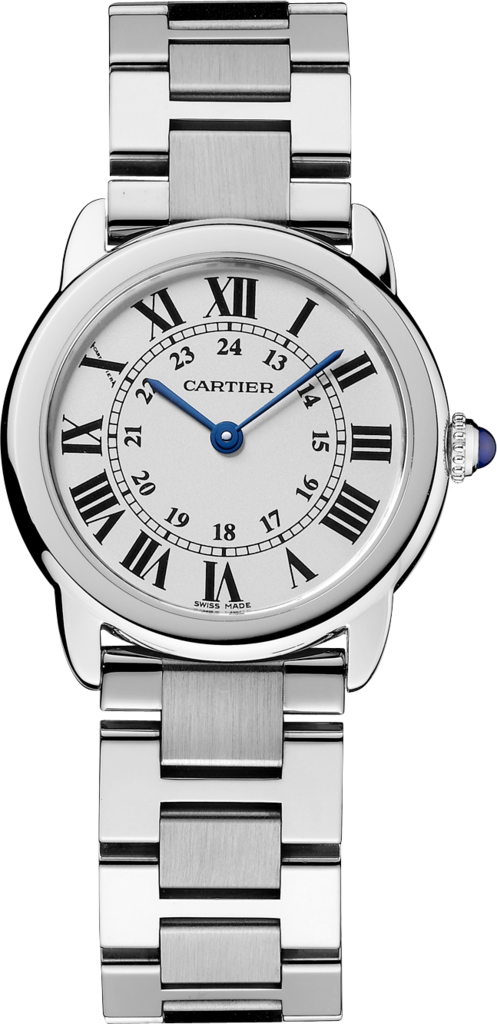 Reloj Ronde Solo de Cartier29 mm, movimiento de cuarzo, acero
