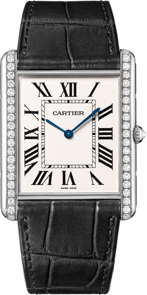 Cartier Panthere Cougar 987908 Stahl Vintage Schöner Zustand 25mm + Papiere